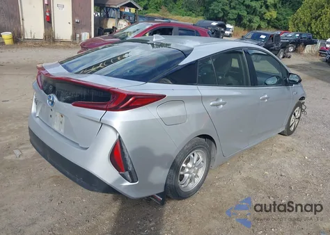 2018 Toyota Prius Prime Plus from USA, damaged, VIN JTDKARFP0J3100419